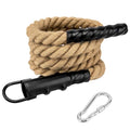 Gym Climbing Rope for Adults, Indoor Outdoor Training Ropes, 1.5" x 10ft