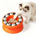 Cat Puzzle Toy, Puzzles Cats Slow Feeder Treat Dispenser for Indoor Cats, Mental Stimulation Slow Feeder Cat Bowl, Reduce Boredom and Anxiety