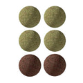 Catnip Balls 6 Pack with Natural Silvervine & Gall Fruit