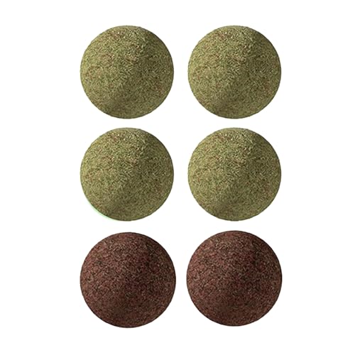 Catnip Balls 6 Pack with Natural Silvervine & Gall Fruit
