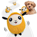 Interactive Moving Dog Toys, 2026 Upgraded Jumping Squeaky Moving Dog Ball, Rechargeable Plush Chew Toys for Small/Medium/Large Dogs to Keep Them Busy (Orange)