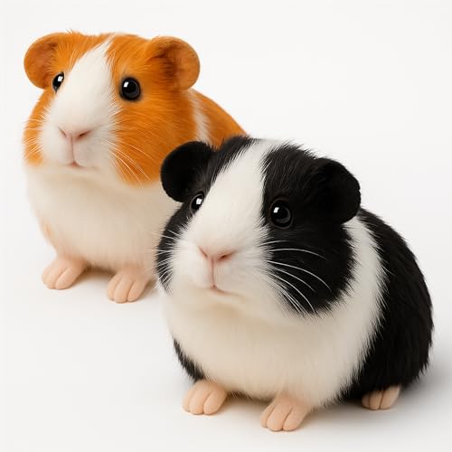 redaica 2pc Guinea Pig Stuffed Animals - 7.9inch Plush Toys - size: 2pcs