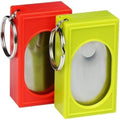 2 Pack Box Training Clickers, Red and Lime Green, Pet Behavior Training Tool for Dogs & Cats - color: Green+Red