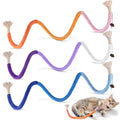 TINDTOP Cat Toys Chew Ropes, 3 Pack Interactive Cat Nip Kicker Toy - color: 3 Pack Ropes