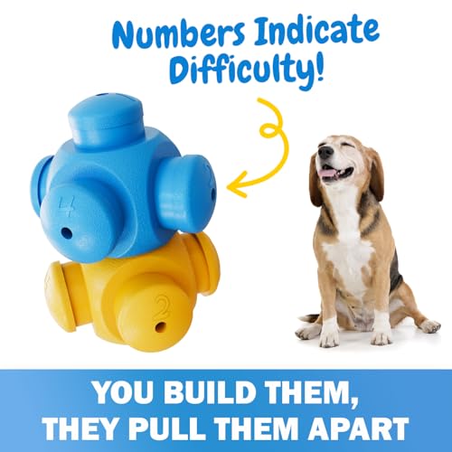 Dog Puzzle Toys for Smart Dogs, Interactive, Boredom Busters, Mentally Stimulating, Cognitive Dog Games, Hard Puzzle, Difficult Toys to Keep Them Busy, Puppy Puzzle Toys, Small, Medium, Large Breeds - size: 8 Pieces