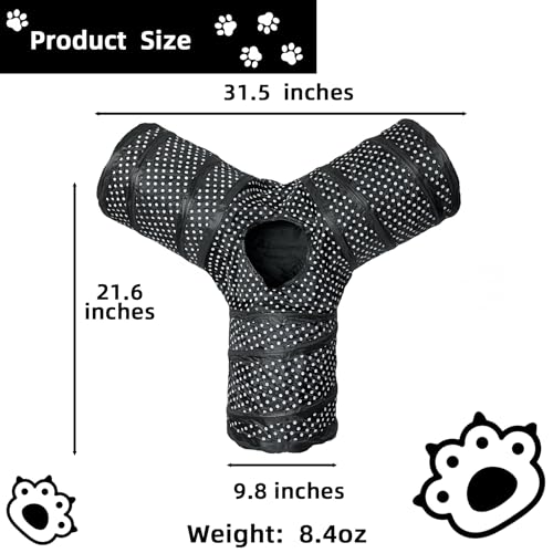 Cat Toy Tunnel Collapsible (Y) - size: Y