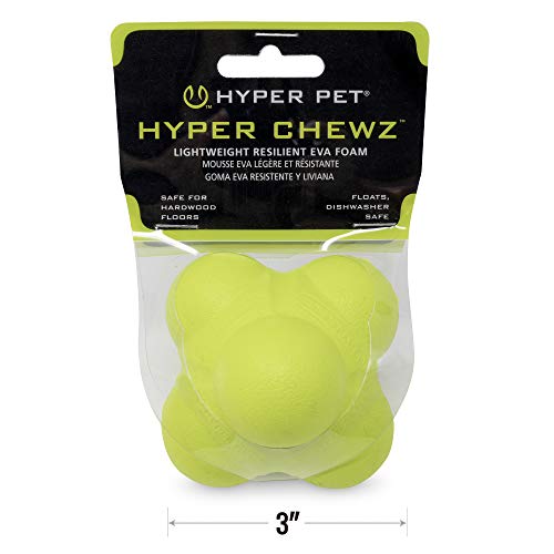 Hyper Pet Fetching Dog Toys - Throwing Bumpy Ball Dog Toy Made with EVA Foam - Lightweight & Floats on Water - size: One Size, style: Bumpy Ball