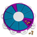 Outward Hound Nina Ottosson Dog Twister Dog Toy Treat Puzzle, 11.8" - color: Dog Twister (Purple, Blue), size: 1 Count (Pack of 1)