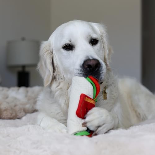 CHEWFFON Interactive Snuffle Dog Toy, Enrichment Treat Hiding Puzzle - style: Burrito