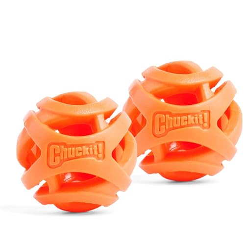 Chuckit! Air Fetch Ball Dog Toy, Medium (2.5 Inch Diameter), for Dogs 20-60 lbs, Ball - Medium,2 Count (Pack of 12) - size: Ball - Medium (Pack of 12)