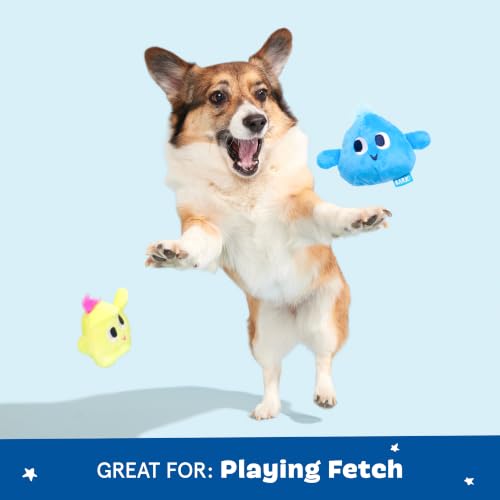 BarkBox Wobble Dog Toy Set - Extra Small to Small Dogs - color: WOBBLE & WUBBLE