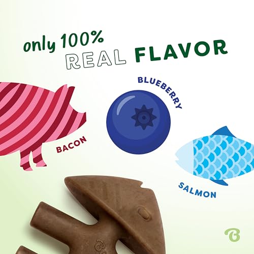 Benebone Blueberry Large 4-Pack Dog Toys, Under 90 lbs - size: Large, style: Limited Edition 4 Pack