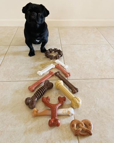 Nylabone Power Chew Easy-Hold Wishbone Dog Chew Toy, Small - color: Wishbone, size: Small