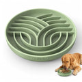 OHMO Slow Feeder Dog Bowl, 7.9" Lick Mat for Dogs, Tree of Life, Sage Green - color: Sage Green