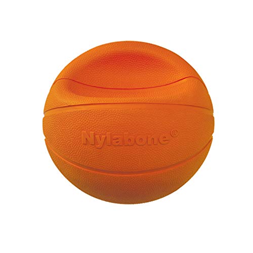 Nylabone Power Play Basketball Gripz Dog Play Toy, Large - size: Large
