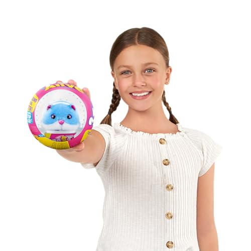 Pets Alive Hamstermania (Blue) by ZURU Hamster, Electronic Pet, 20+ Sounds Interactive, Hamster Ball Toy for Girls and Children - color: Blue