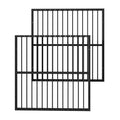 2-Panel Dog Playpen Extension - color: Black, style: 2 Panels