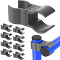 Two-Way Clamp for Dog Agility Training Hurdles(10-Pack) - size: 10-Pack 2 Way Clamp