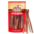 Natural Farm Odor-Free Bully Sticks (12 Inch, 12 Pack), 1.2 lbs. Per Bag, 100% Beef Pizzle Chews, Grass-Fed, Non-GMO, Fully Digestible Long Lasting Best Dental Treats to Keep Your Dogs Busy - size: 12" Standard - 12 Count