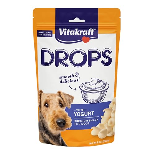 Vitakraft Drops Dog Treat with Yogurt, 8.8 oz
