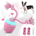 Interactive Dog Toys - Motion Activated Balls for Medium/Large Dogs, Automatic Moving Dogs Toy for Boredom, Interactive Dog Ball to Keep Them Busy(Light Pink) - color: Light Pink