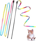 Cat Wand Toys Interactive Kitten Toys for Indoor Cats-2Pcs - size: 2 PCS