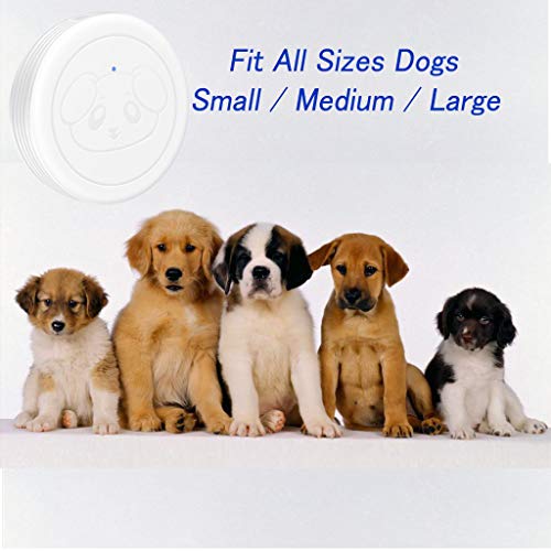 Dog Door Bell, Wireless Doggie Doorbells for Potty Training, Door Bell for Dogs to Go Outside, Dog Bells for Door(White, 1 Receiver + 2 Transmitters) - color: White, size: 1 Receiver + 2 Transmitters