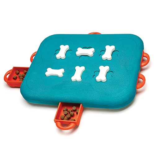 Outward Hound Nina Ottosson Dog Casino Dog Toy Treat Puzzle, 14" - color: Dog Casino (Blue, Orange), size: 1 Count (Pack of 1)