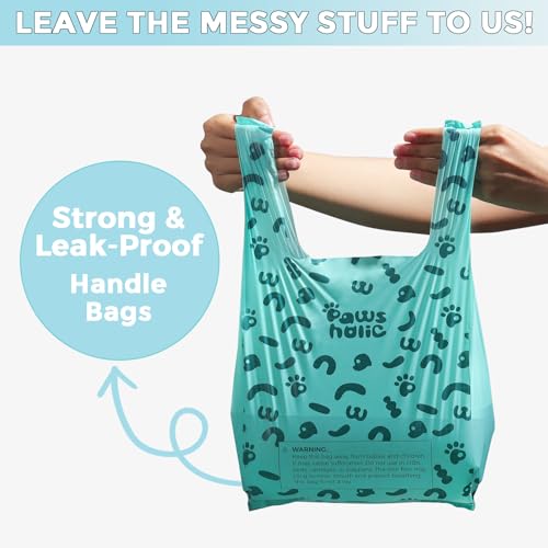 Cat Litter Disposal Bags and Dog Poop Bags with Handle,Cornstarch Based Extra Thick and Guaranteed Leak Proof Poop bags for Kitty and Doggy(360 Count 1.1 Gallon,Lavender Scent) - size: 360 Count (Pack of 1), style: Lavender