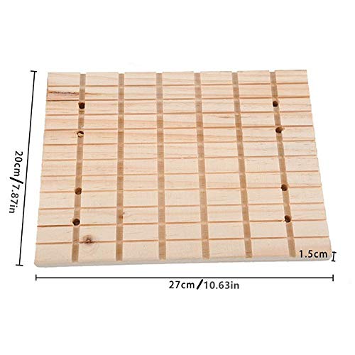 Rabbit Hay Feeder and Rabbit Scraper Grab Pads