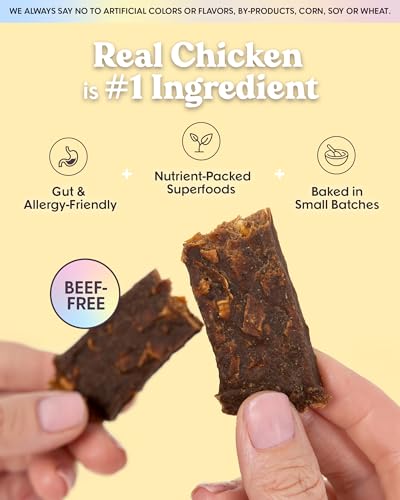 Bundle X Joy Chicken Superfood Bar Dog Treats, Poultry Free, 5 Ounces (Pack of 6) - size: 5 Ounce (Pack of 6)