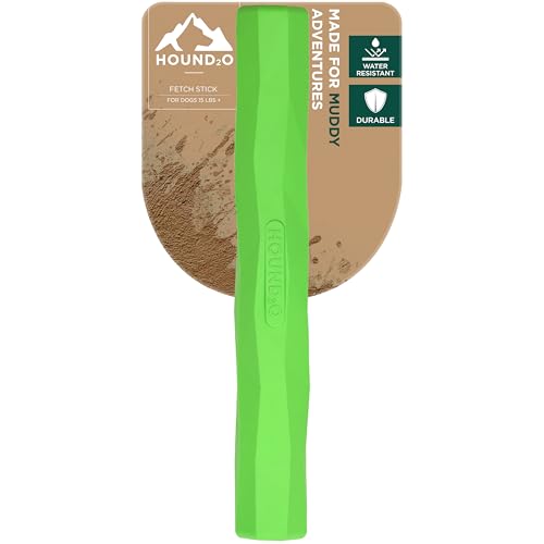 Playology Hound2O Fetch Stick Dog Toy - Outdoor Dog Toy - Green - color: Green