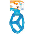 Nylabone Puppy Chew Teething Spin Tug & Play Dog Toy, Peanut Butter Flavor