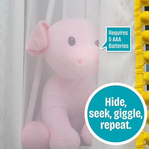 R&R Games Hide & Seek Pals - Peaches the Piglet Interactive Toy Figure - style: Peaches The Piglet