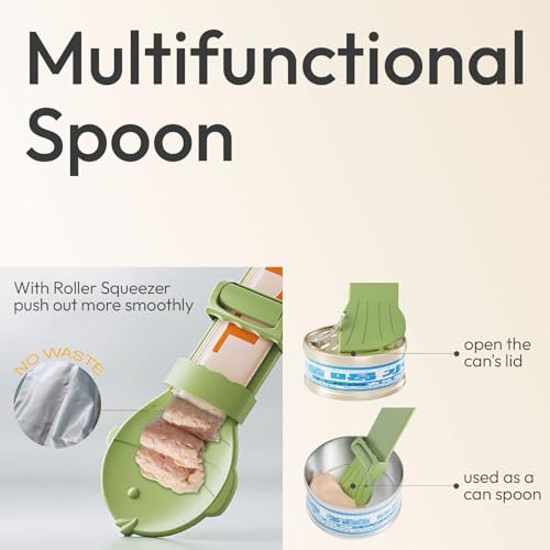 3PC Churu Spoon for Kitten with Roller,Easier to Squeeze - color: 3 pack spoons