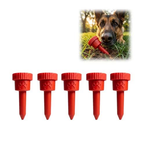Dog Scent Training Tees 5-Pack | Professional Red Detection Training Tool Kit | Enhance Canine Scent Detection & Strengthen Bond | Dog Scent Training Kit for All Dogs