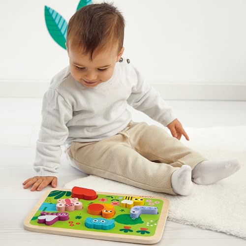Janod - Chunky Puzzle - Garden - 7 Pieces - style: Garden