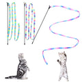 Cat Wand Toys Interactive Kitten Toys-3 Packs - size: 3 PCS
