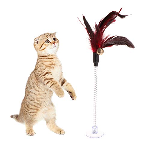 For Interactive For For Teaser Toy With Suction Cup For Kitten For Play
