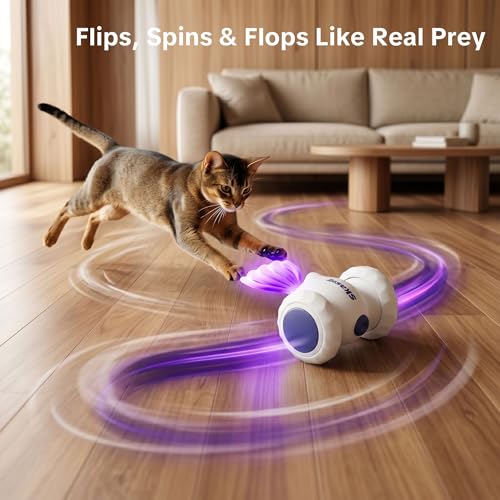 Interactive Cat Toys, Puppy Dog Toys - color: White