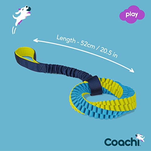 Coachi Tuggi Helix - Interactive Dog Toy for Tug of War & Play - style: Tuggi Helix