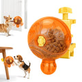 Dog Slow Feeder, Interactive Dog Puzzle Feeder for Enrichment - color: Orange