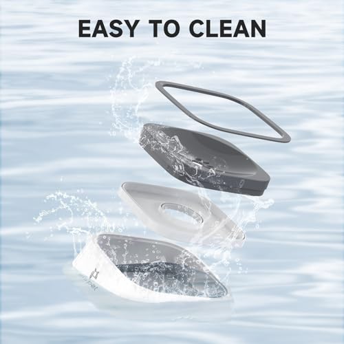 ELS PET Travel Bowl 35oz 1L No Spill Dog Cat Bowl Anti Slip Water Dispenser - color: Grey, size: 1L