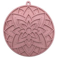 SodaPup Lotus eMat – Durable Enrichment Feeder Made in USA from Non-Toxic, Pet-Safe, Food Safe Rubber for Mental Stimulation, Avoiding Overfeeding, Fresh Breath, Digestive Health, Calming, & More - color: Lotus eMat Light Pink