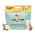 Cocopup Dog & Cat Dental Wipes, Coconut Oil Finger Toothbrush Cleaner