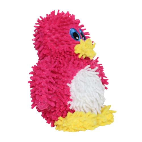 MIGHTY® 2 Pack Microfiber Small Penguin Dog Toys - color: 2PK Pink Penguin