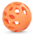 Messy Mutts Totally Pooched Huff n Puff Ball, 3.1 Inch, Puzzle, Orange - color: Orange