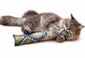 Catnip Kicker Toy for Indoor Cats – 15" Large Cat Kick Stick, 1 oz Potent Canadian Catnip, Durable Plush Cat Wrestling Toy, Sedona - color: Sedona
