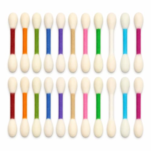 Glaciart One Catnip Swabs Cat Toys 24 Pack Wool Felt Chew Toy - color: Mixed Colors Swabs 24pcs, size: Regular