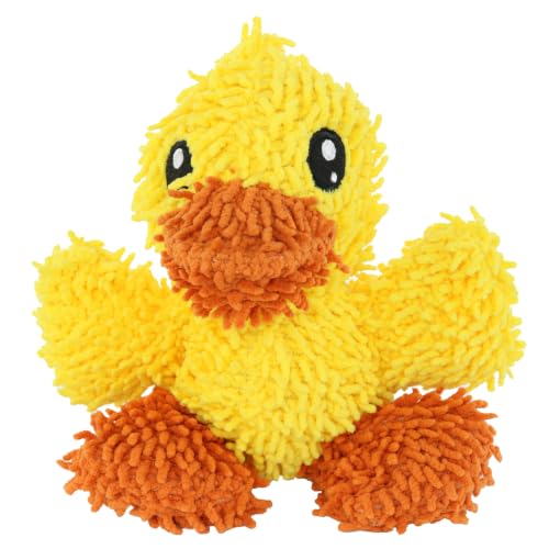 MIGHTY® 2 Pack Microfiber Small Duck Dog Toys - color: 2PK Yellow Duck